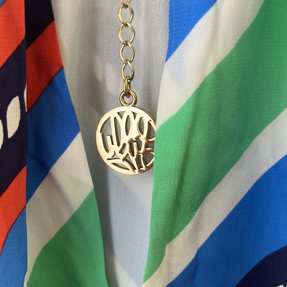 NWT Lilly Pulitzer Kennett Overboard
Stripe Braided Chain Halter Dress Size M - Picture 8 of 12